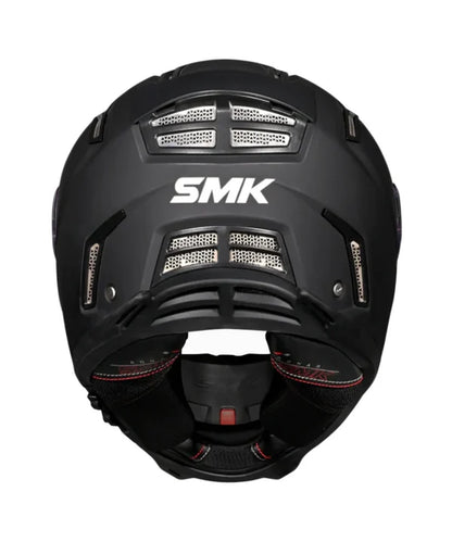 SMK HELMET AGNAR SOLID DULL BLACK (MA200)