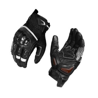 RYNOX GLOVES TORNADO PRO 5 BLACK WHITE