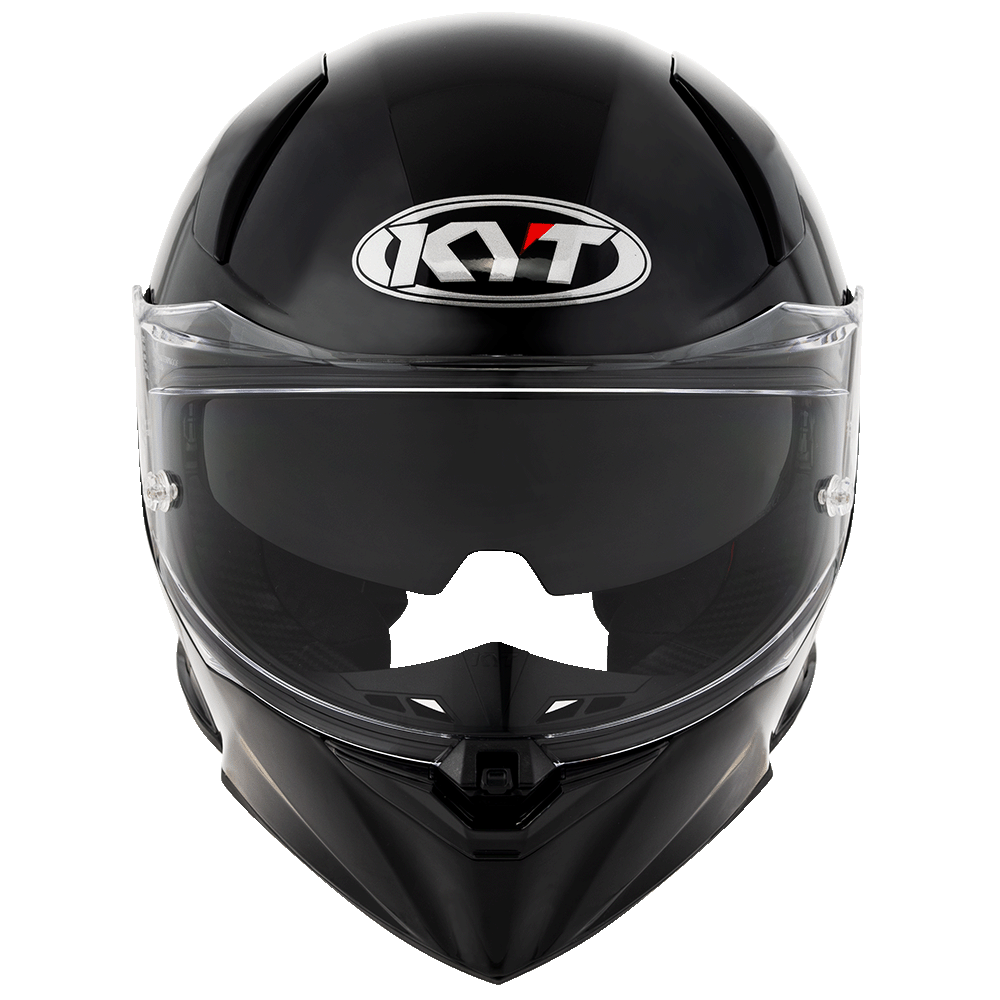 KYT HELMET R2R PRO SOLID BLACK