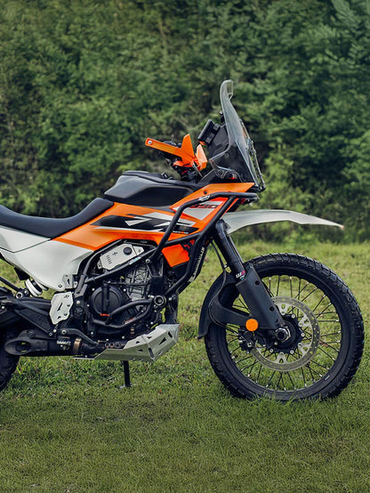 LEGUNDARY CUSTOM CRASH GUARD RAPTOR CRA20601 KTM ADVENTURE 390 (2025)/ KTM 250 ADV/390 ADV R/390 ADV X+/390 ADV S 2025  BLACK