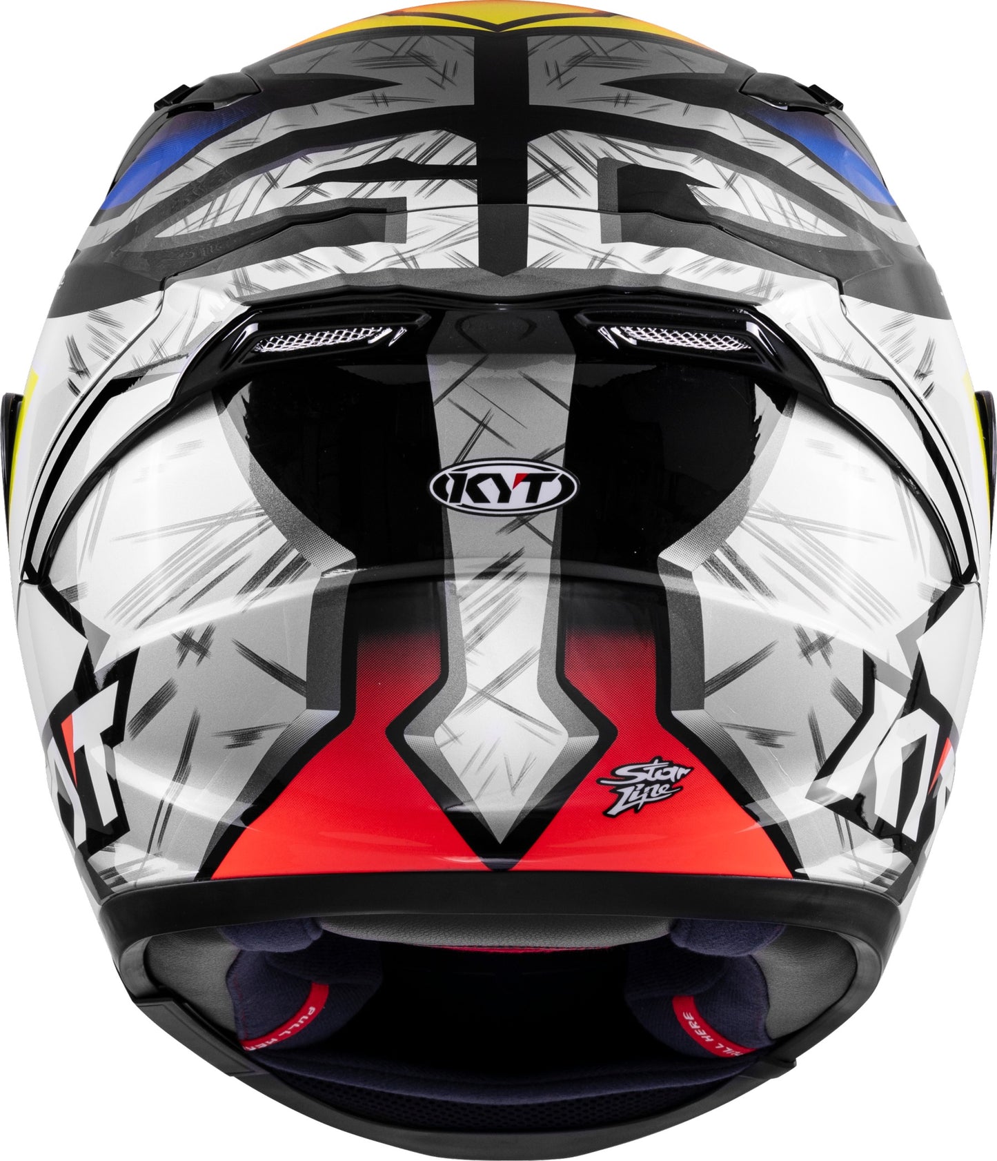 KYT HELMET STRIKER RUNS GLOSS