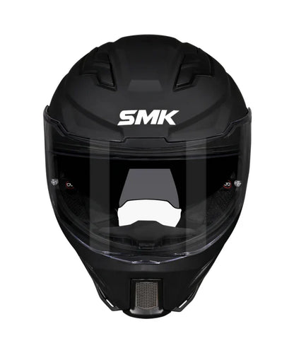 SMK HELMET AGNAR SOLID DULL BLACK (MA200)