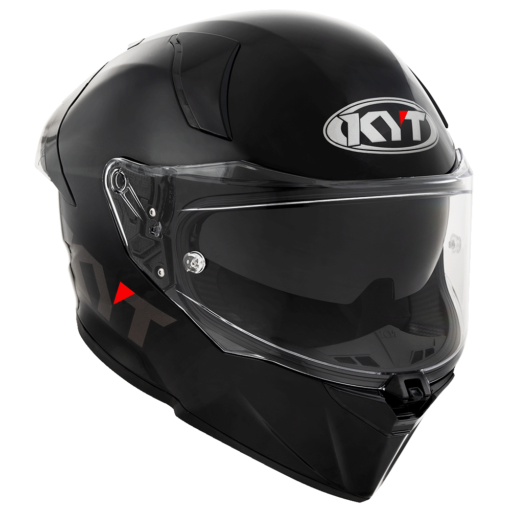 KYT HELMET R2R PRO SOLID BLACK