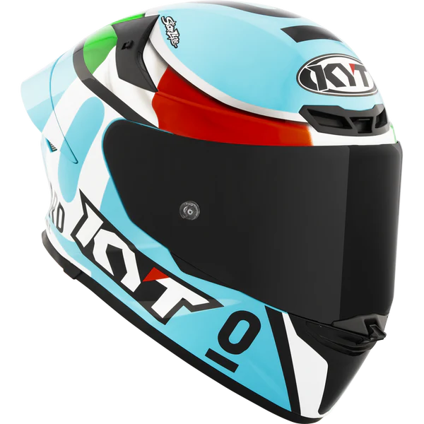 KYT HELMET REVO LEOPARD REPLICA TRICOLORE