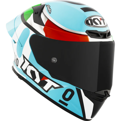 KYT HELMET REVO LEOPARD REPLICA TRICOLORE