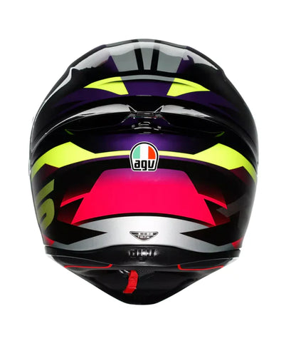 AGV HELMET K1S FASTLAP 065  BLACK PURPLE PINK
