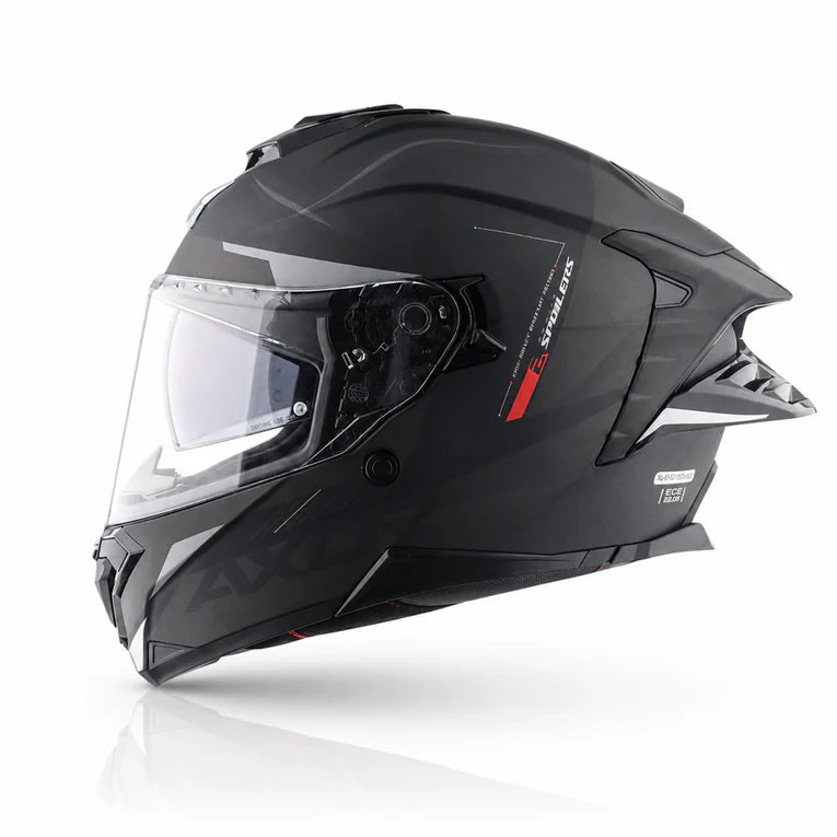 AXOR HELMET BRUTALE KRYPTIC DULL BLACK GREY