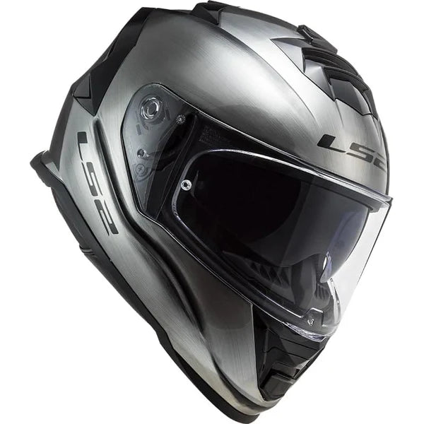 LS2 HELMET FF800 STORM II SOLID JEANS TITANIUM
