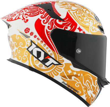 KYT HELMET REVO ENEA INDONESIA REPLICA 2023 WHITE PEARL