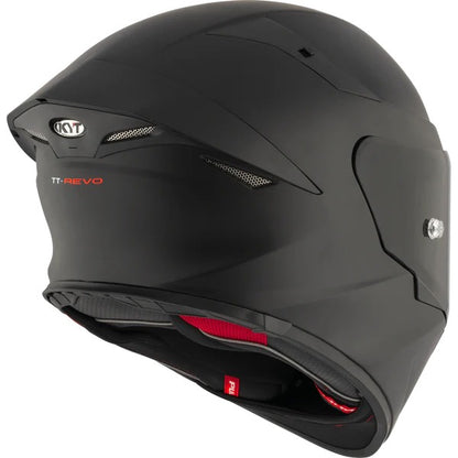 KYT HELMET REVO SOLID BLACK