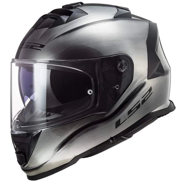 LS2 HELMET FF800 STORM II SOLID JEANS TITANIUM