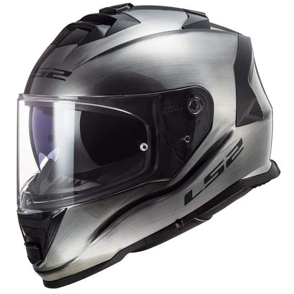 LS2 HELMET FF800 STORM II SOLID JEANS TITANIUM