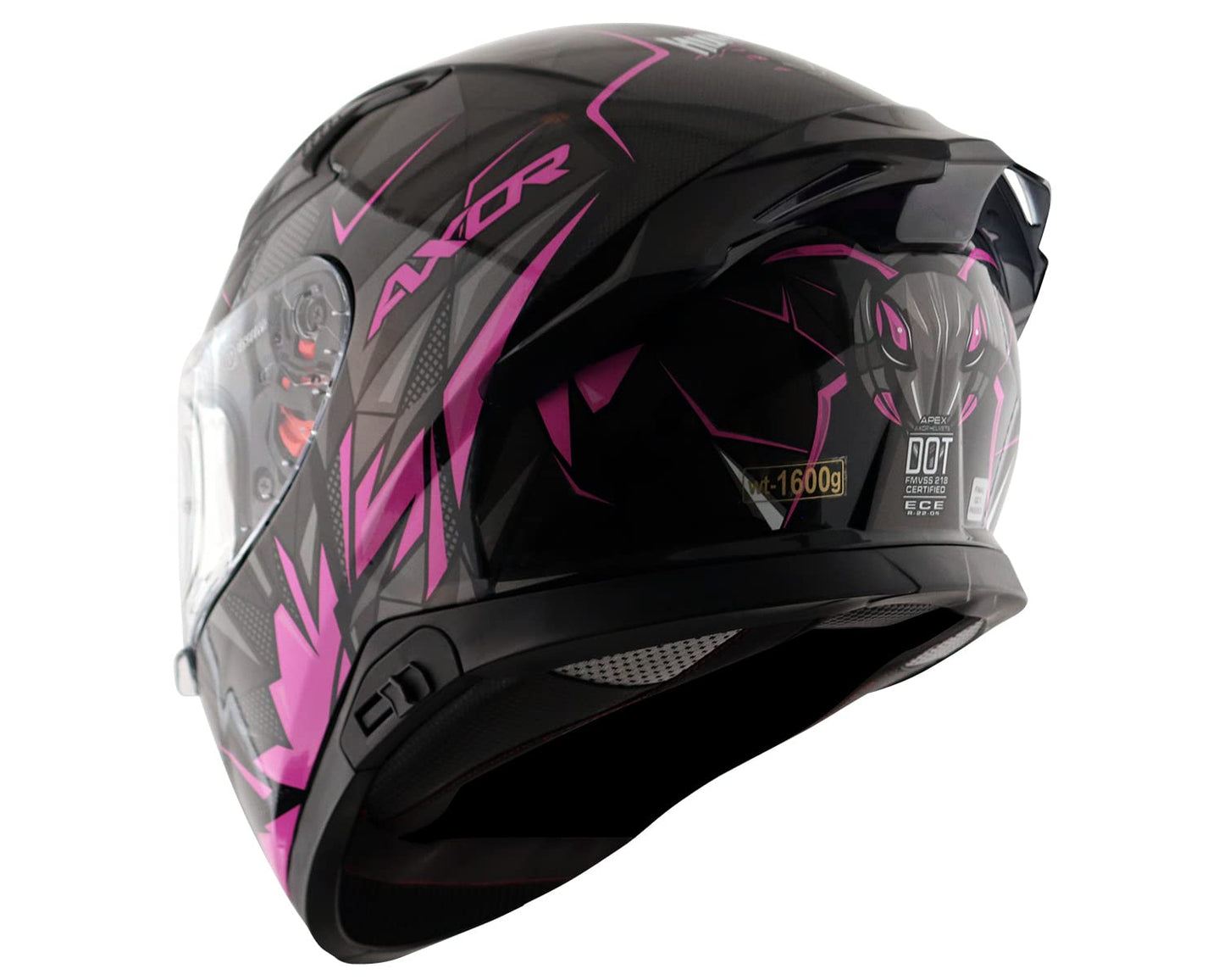AXOR HELMET APEX HUNTER BLACK PURPLE