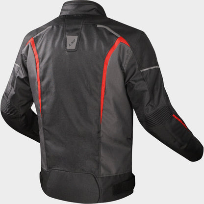 LS2 JACKET SEPANG MAN BLACK GREY RED