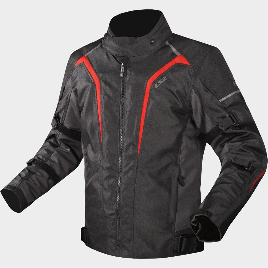 LS2 JACKET SEPANG MAN BLACK GREY RED
