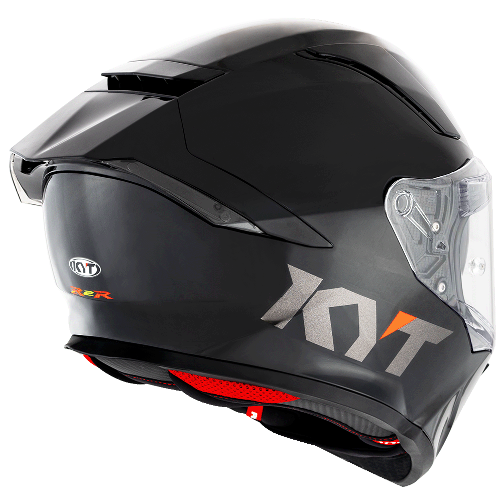 KYT HELMET R2R PRO SOLID BLACK
