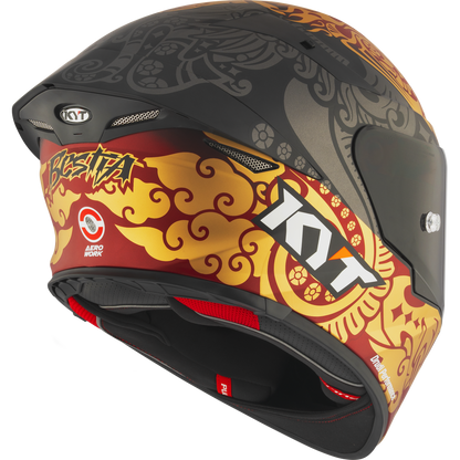 KYT HELMET REVO ENEA INDONESIA REPLICA 2023 MATT BLACK