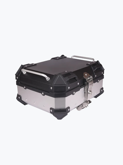 JB RACING TOP BOX 22L PRIMIUM ALUMINIUM SILVER