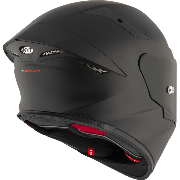 KYT HELMET REVO SOLID MATT BLACK