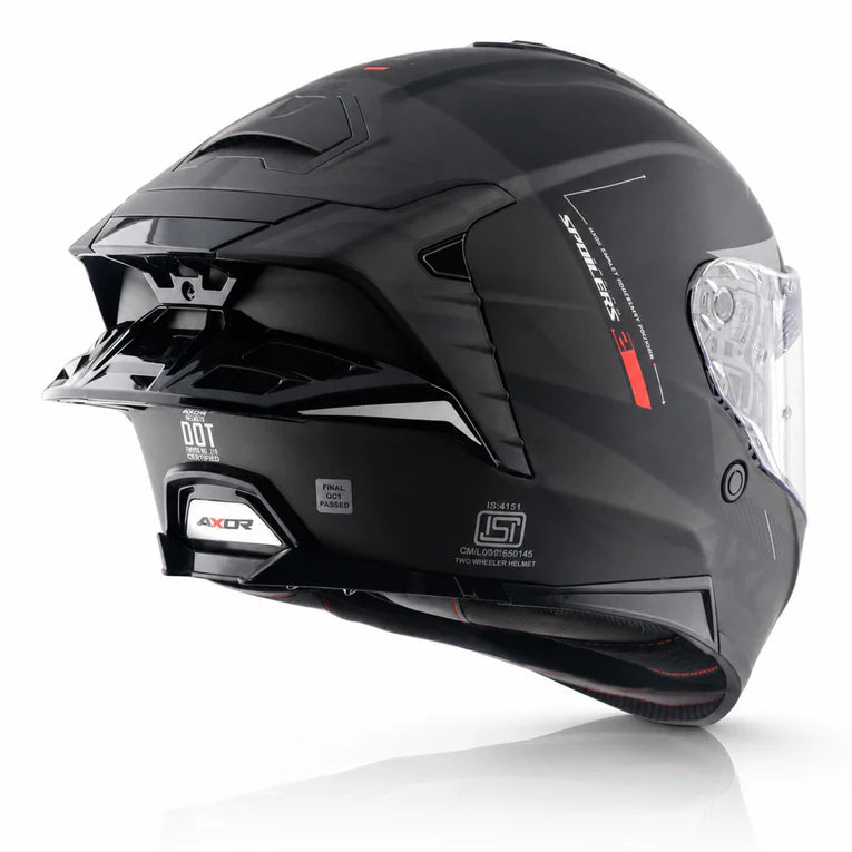AXOR HELMET BRUTALE KRYPTIC DULL BLACK GREY