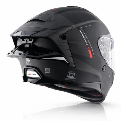AXOR HELMET BRUTALE KRYPTIC DULL BLACK GREY