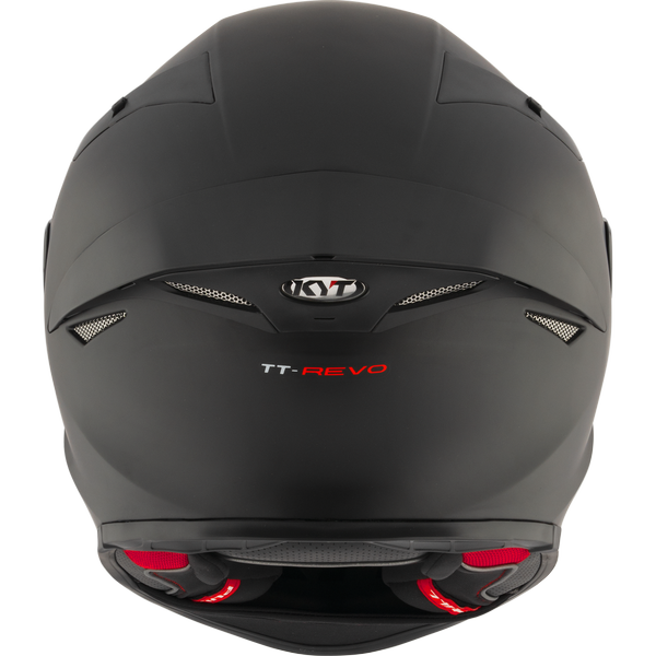 KYT HELMET REVO SOLID MATT BLACK