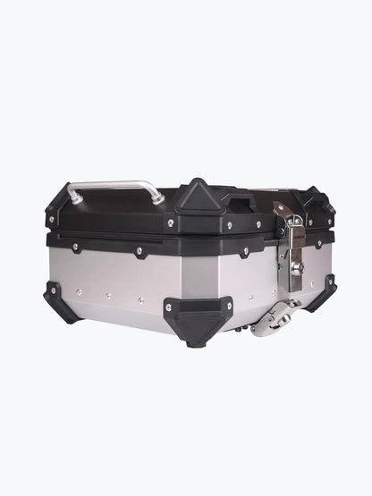 JB RACING TOP BOX 22L PRIMIUM ALUMINIUM SILVER