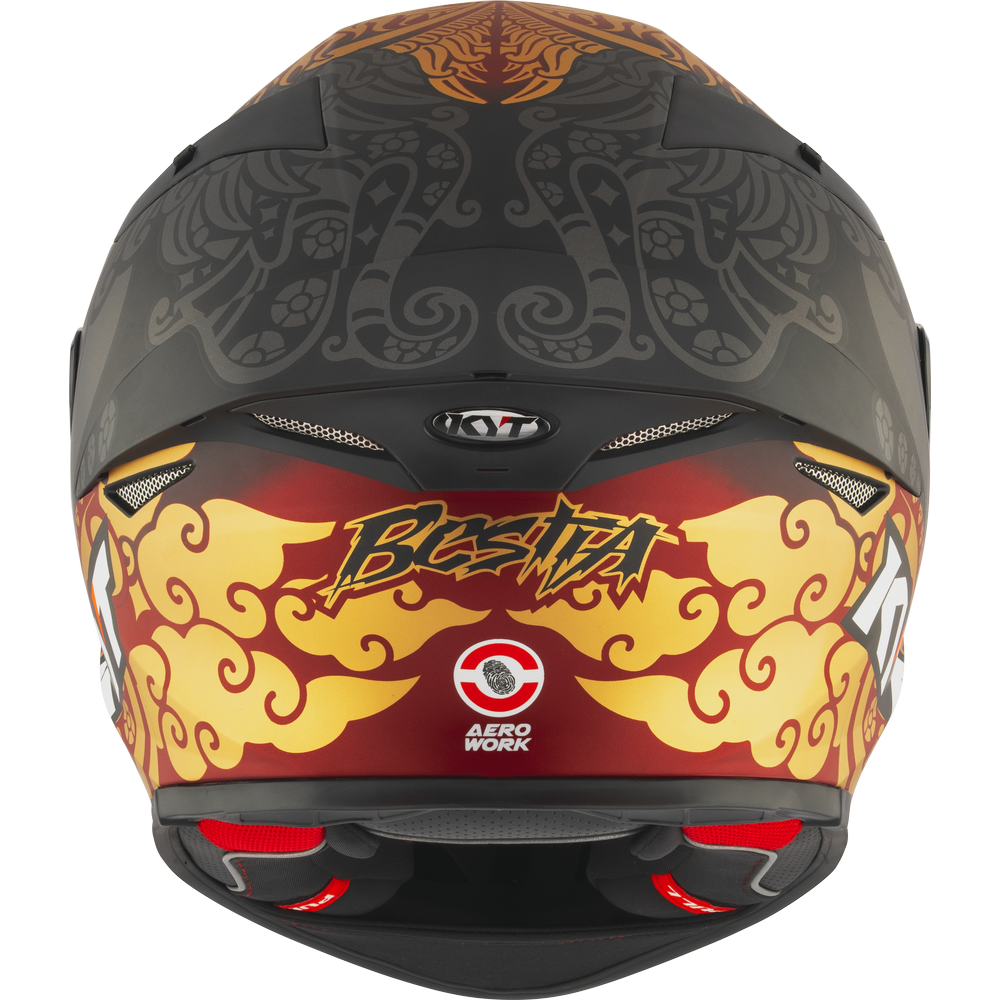 KYT HELMET REVO ENEA INDONESIA REPLICA 2023 MATT BLACK