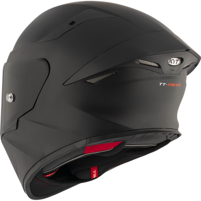 KYT HELMET REVO SOLID MATT BLACK