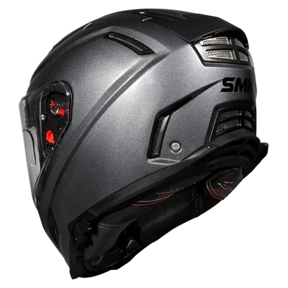 SMK HELMET AGNAR GREY (GLDA600)