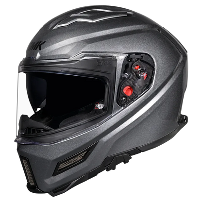 SMK HELMET AGNAR GREY (GLDA600)