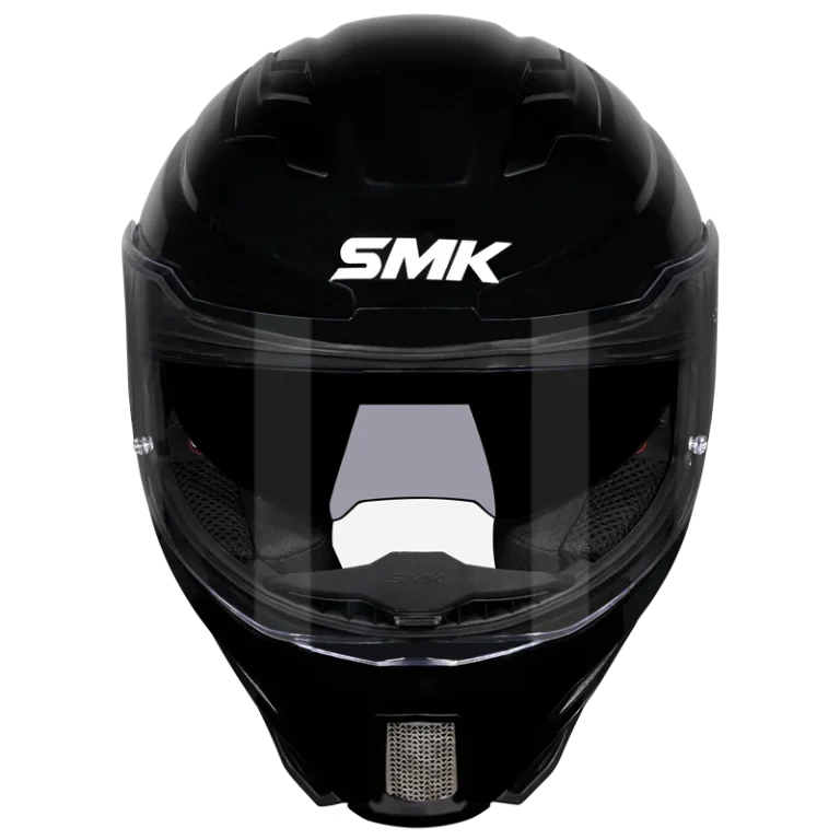 SMK HELMET AGNAR SOLID BLACK (GL200)