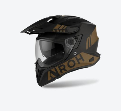 AIROH HELMET COMMANDER GOLD MATT