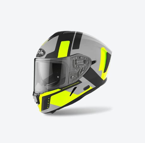 AIROH HELMET SPARK SHOGUN YELLOW MATT