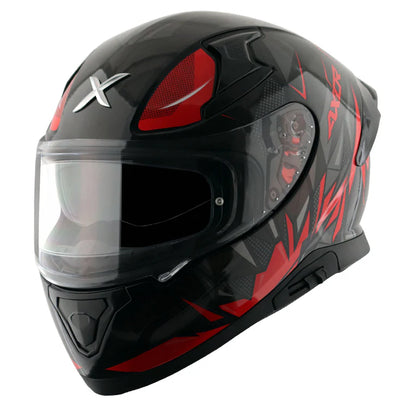 AXOR HELMET APEX HUNTER BLACK RED