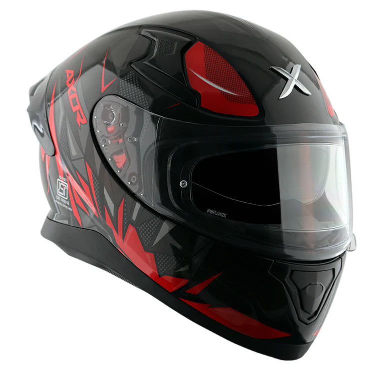 AXOR HELMET APEX HUNTER BLACK RED