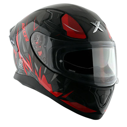 AXOR HELMET APEX HUNTER BLACK RED