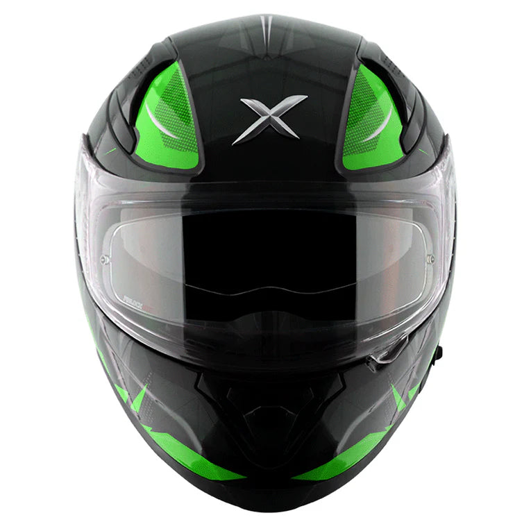 AXOR HELMET APEX HUNTER BLACK NEON GREEN