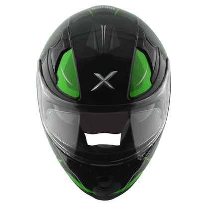 AXOR HELMET APEX HUNTER BLACK NEON GREEN