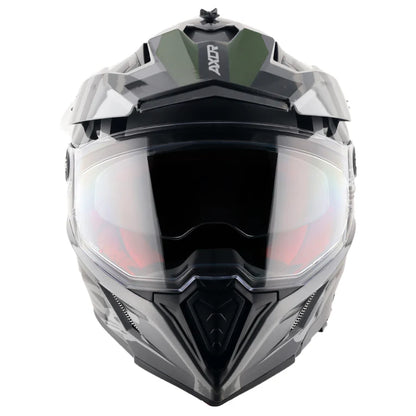 AXOR HELMET XCROSS DV ORBIT GREY BLACK