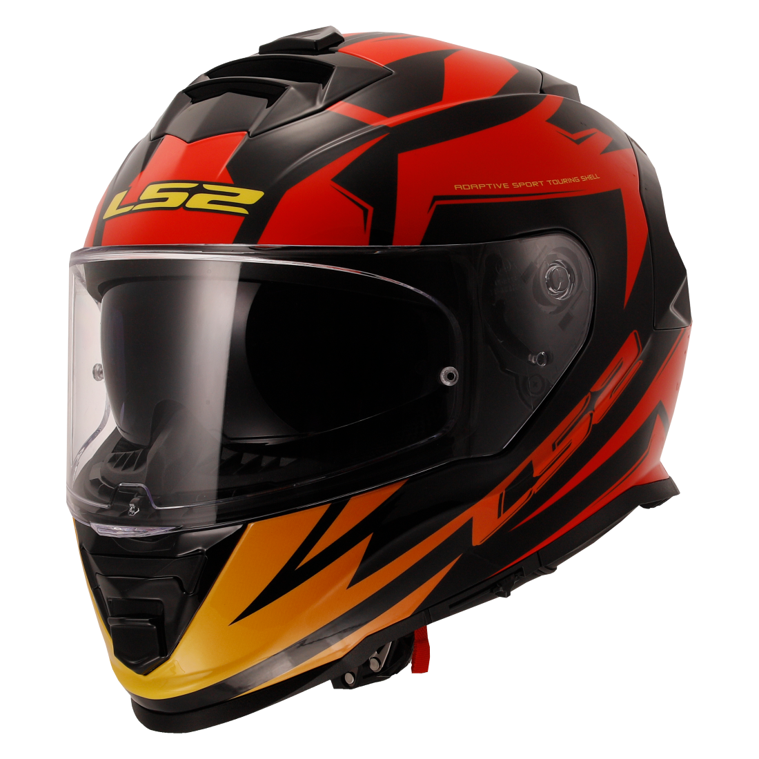 HELMET LS2 FF800 STORM II ATOMIK RED SHADOW