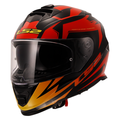 HELMET LS2 FF800 STORM II ATOMIK RED SHADOW