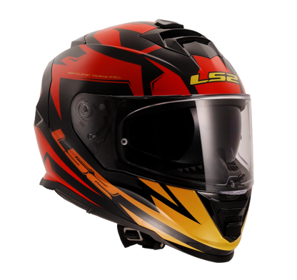 HELMET LS2 FF800 STORM II ATOMIK RED SHADOW