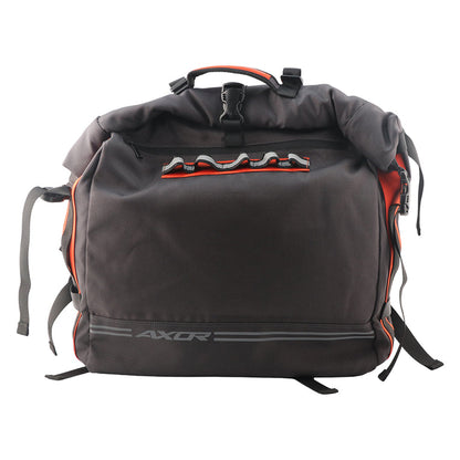AXOR TAIL BAG AXE BAGPACK BLACK ORANGE 30L