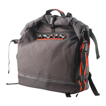 AXOR TAIL BAG AXE BAGPACK BLACK ORANGE 30L