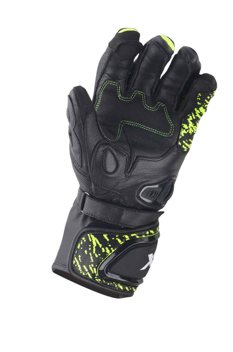 AXOR GLOVES ENZO BLACK NEON YELLOW
