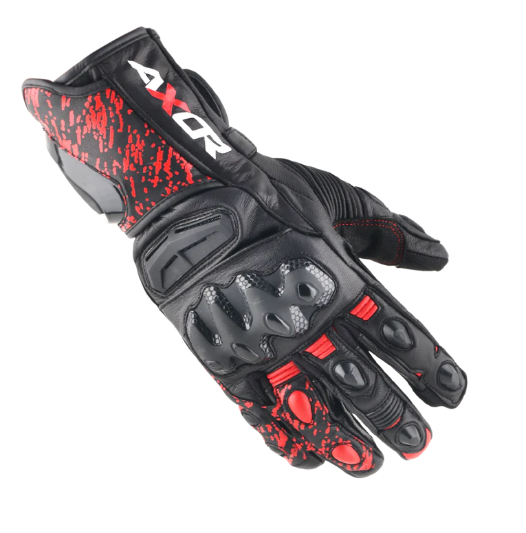 AXOR GLOVES ENZO BLACK RED