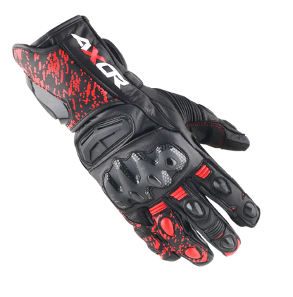 AXOR GLOVES ENZO BLACK RED