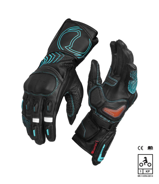 RYNOX GLOVES ADVENTO PRO BLACK BLUE