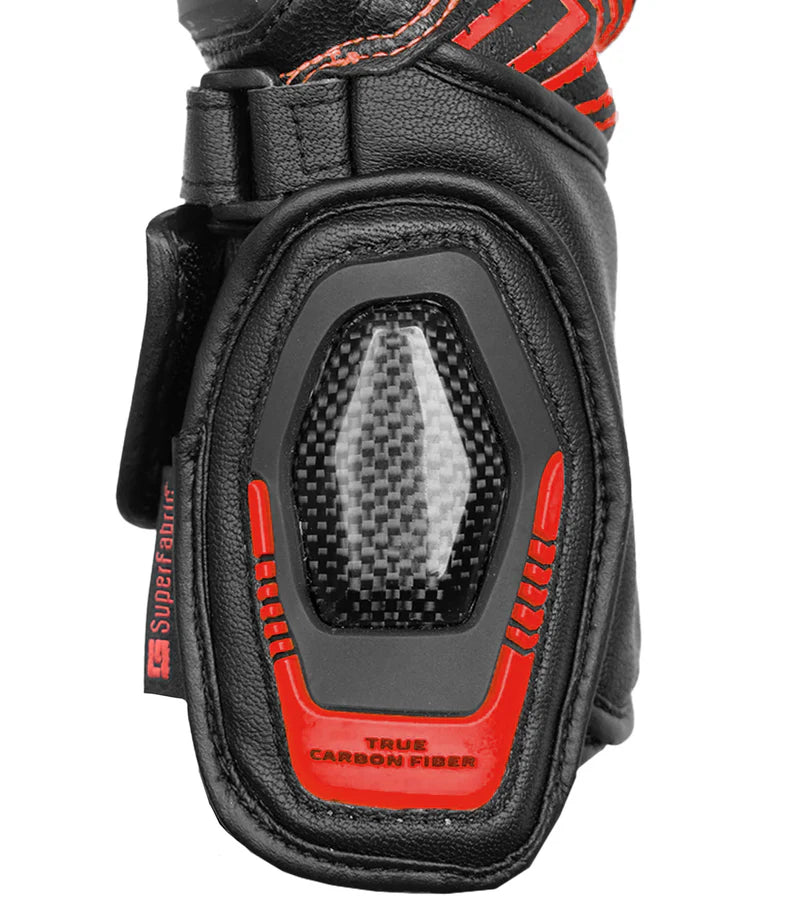 RYNOX GLOVES ADVENTO PRO BLACK RED
